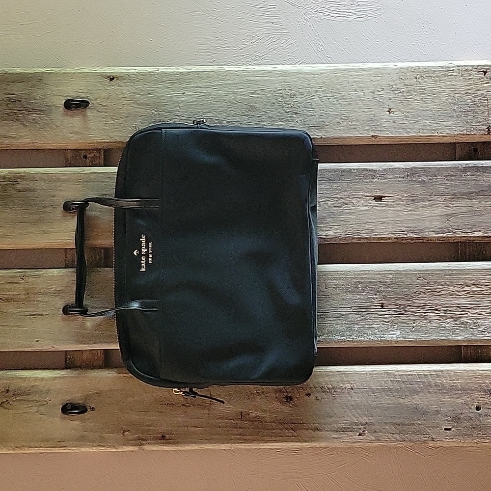 Kate Spade Black Nylon Laptop Bag